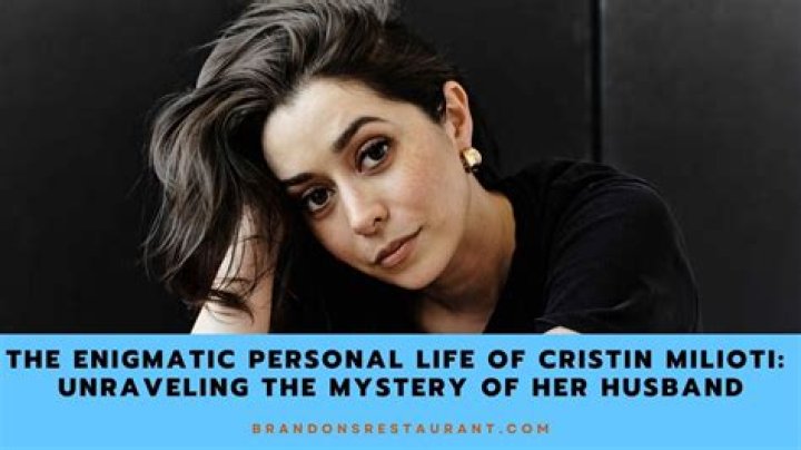 Cristin Milioti's Husband: Unraveling the Mystery Behind Her Personal Life