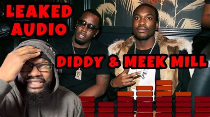 Exploring the Meek Mill and Diddy Audio Connection