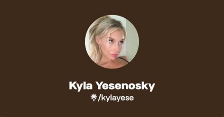 Kyla Yesenosky Leaked Of: The Untold Story Behind the Controversy