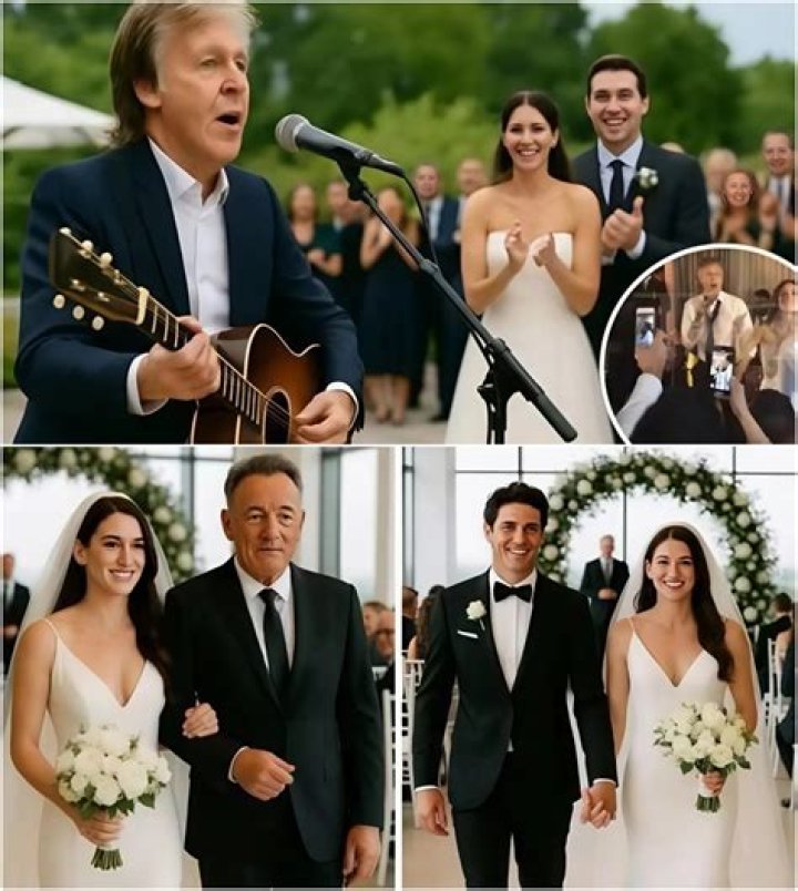Love in the Spotlight: The Enchanting Jessica Springsteen Wedding