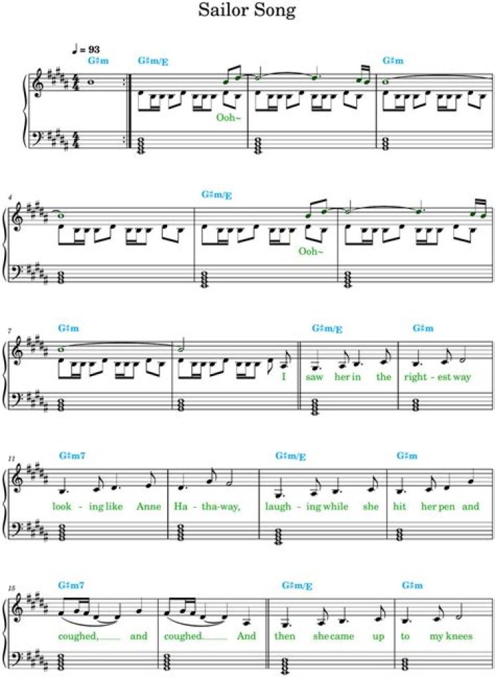Sailing Through the Melodies: The Allure of Sailor Song Lyrics