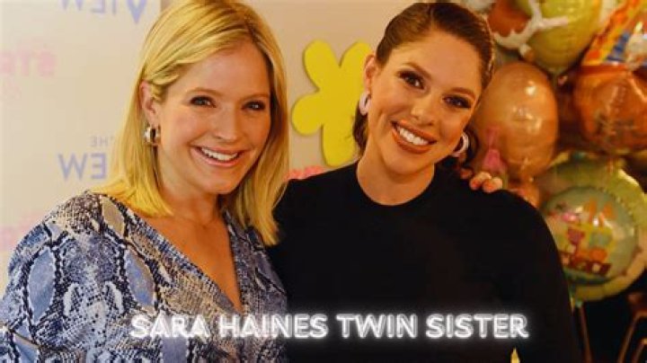 Unveiling the Mystery of Sara Haines' Twin
